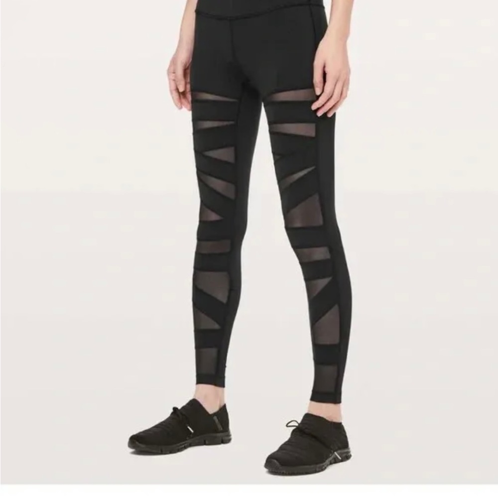 Lululemon Wunder Under High-Rise Tight Tech Mesh 28”